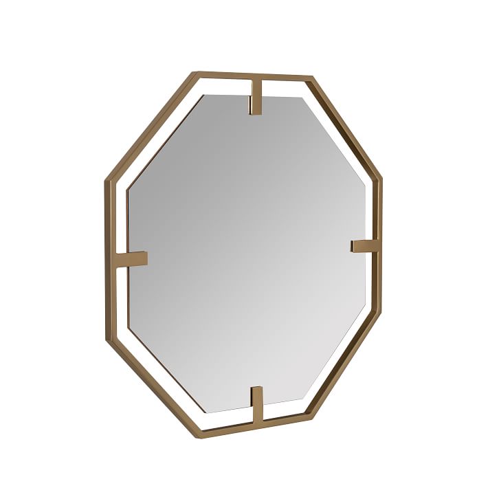 Octagon Floating Frame Mirror thumbnail 2