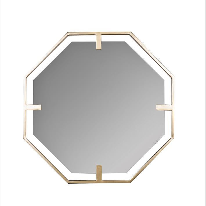 Octagon Floating Frame Mirror thumbnail 4