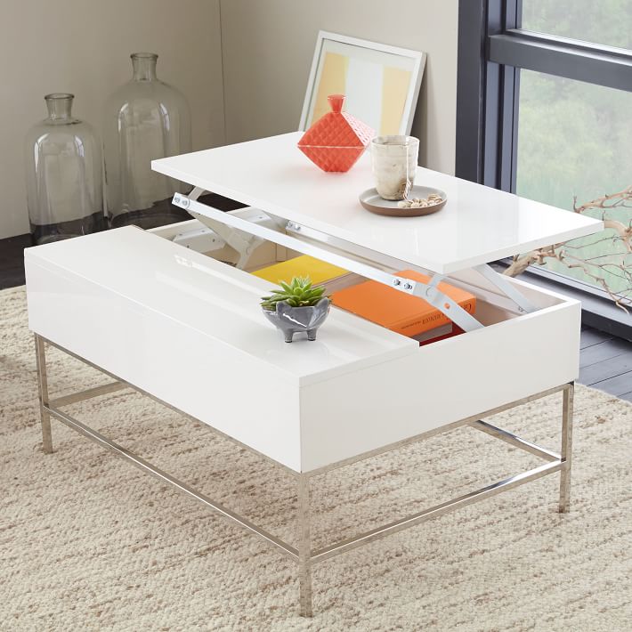 Customer Product Lacquer Storage Coffee Table thumbnail 3