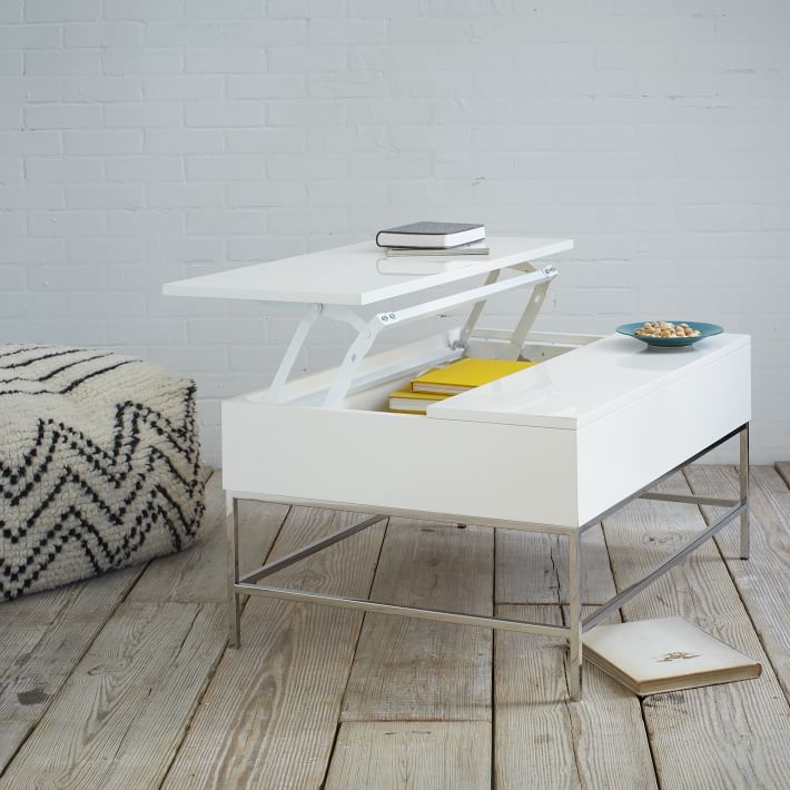 Customer Product Lacquer Storage Coffee Table thumbnail 4