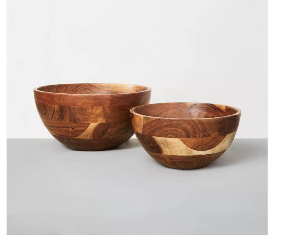 Acacia Wood Serving Bowl - Hearth & Hand™ with Magnolia thumbnail 2