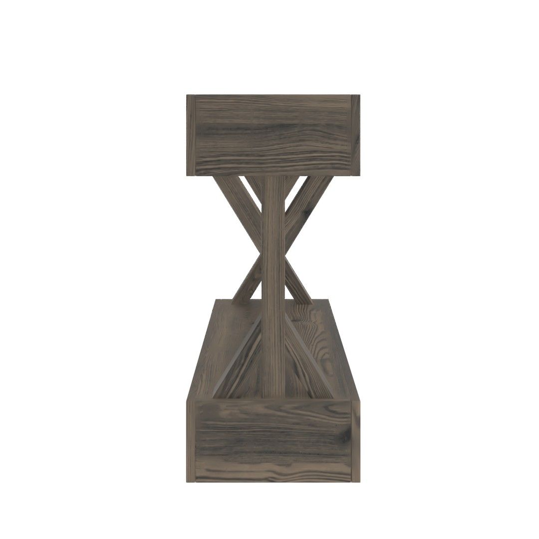 Oleary Wood Shoe Storage Bench thumbnail 2