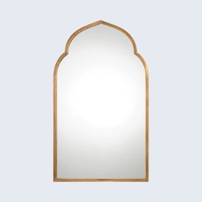 Glam Distressed Accent Mirror thumbnail 2