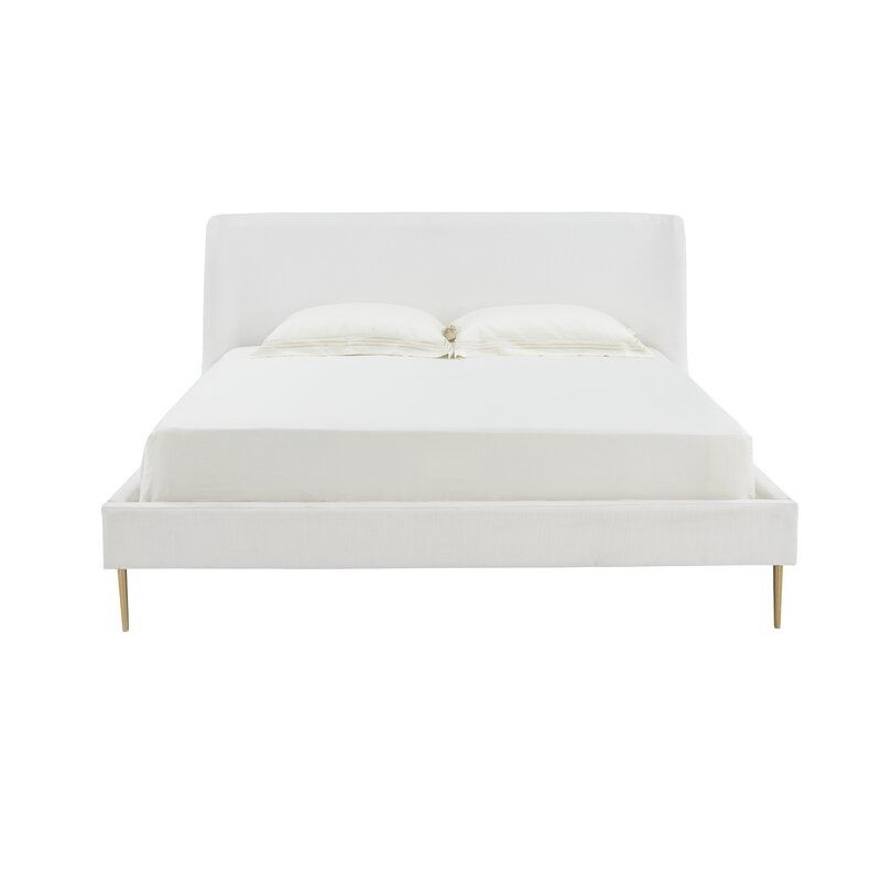 Buckland Upholstered Low Profile Platform Bed-King thumbnail 3
