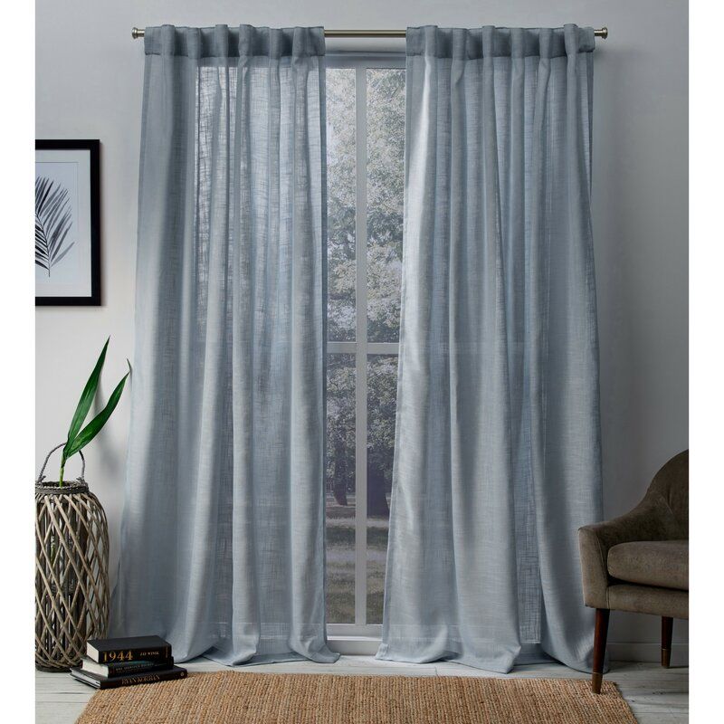 Leon Solid Semi Curtain thumbnail 4