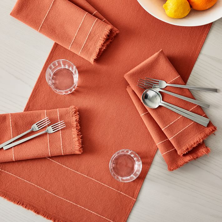 Minimalist Stripe Napkins Set of 4 thumbnail 2