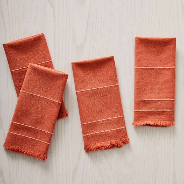 Minimalist Stripe Napkins Set of 4 thumbnail 3