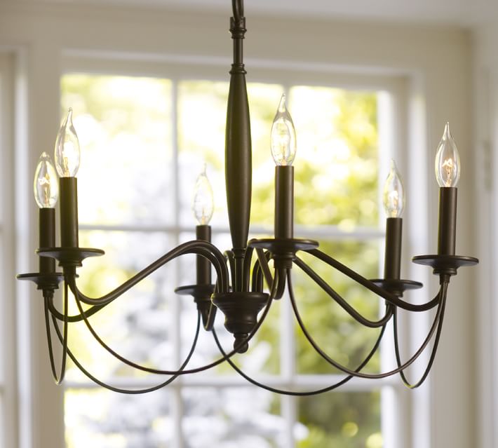 Graham Iron Chandelier thumbnail 4