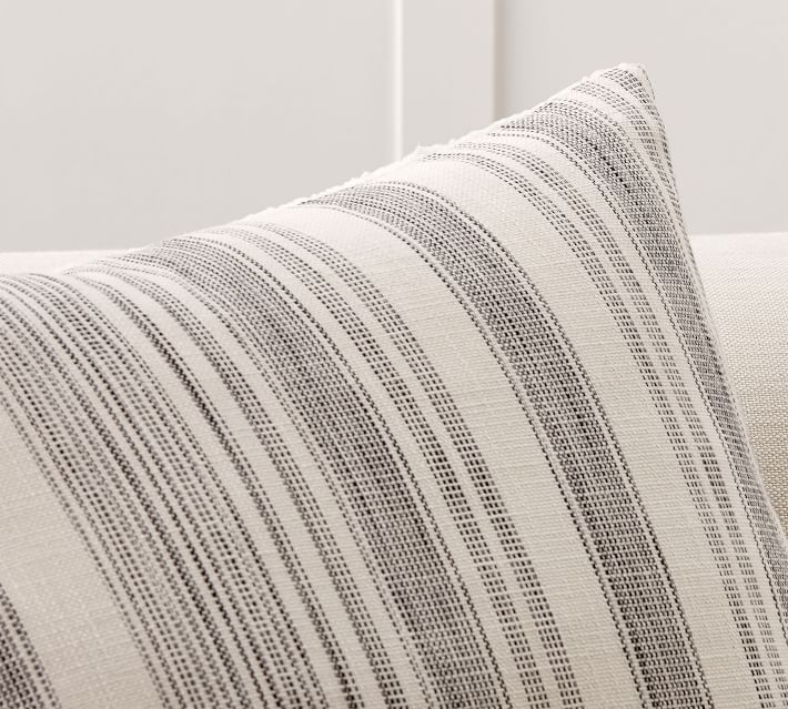 Hawthorn Stripe Sherpa Back Pillow Cover thumbnail 2