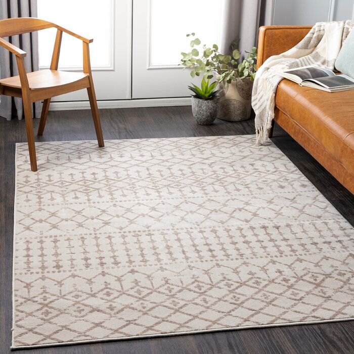 Power Loom CreamCamel Rug-8'x10' thumbnail 2