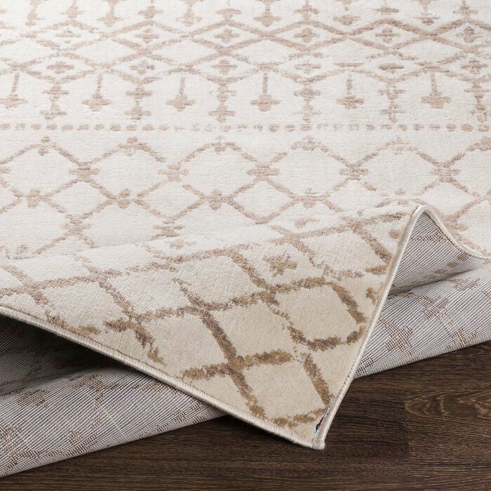 Power Loom CreamCamel Rug-8'x10' thumbnail 4