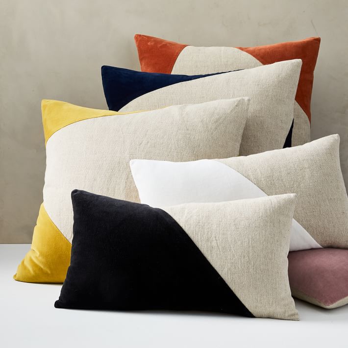 Cotton Linen Corners Pillow Cover thumbnail 2