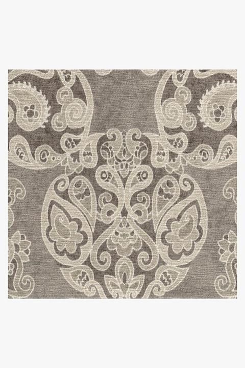 Mickey Damask Stone Rug-6'x9' thumbnail 2