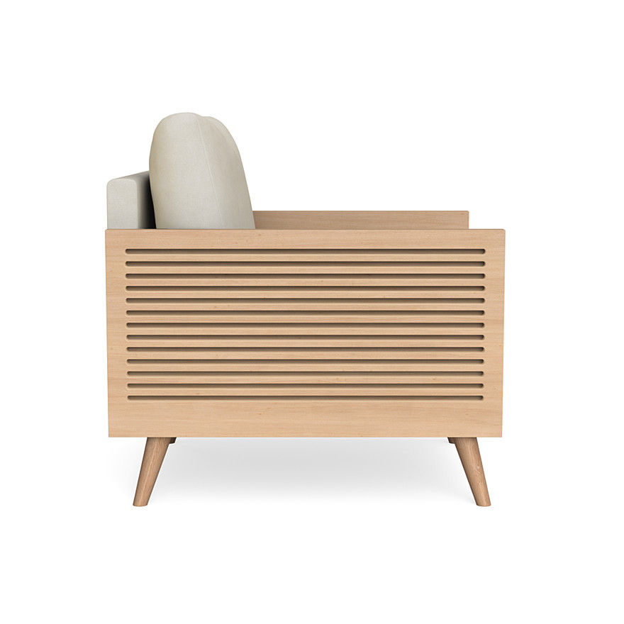 Custom Soba Armchair in Mascarpone thumbnail 4