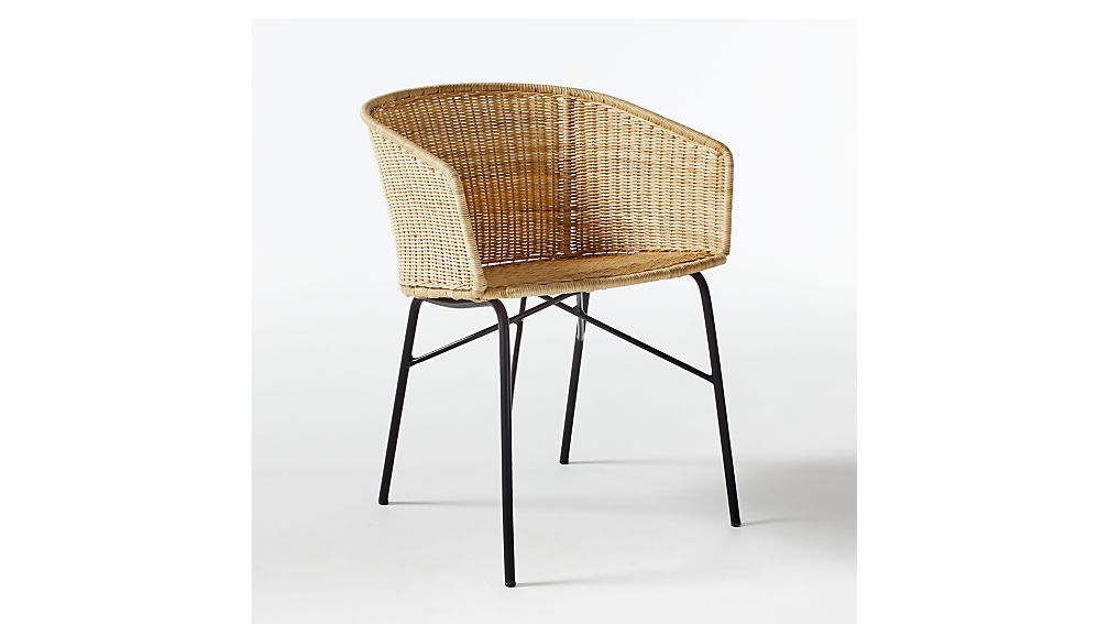 SALINAS RATTAN DINING CHAIR thumbnail 2