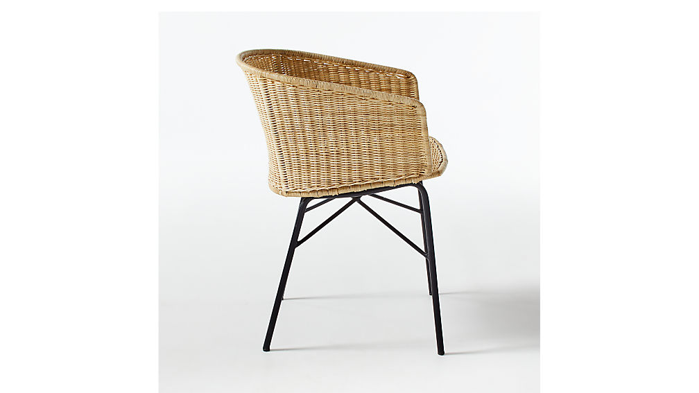 SALINAS RATTAN DINING CHAIR thumbnail 3