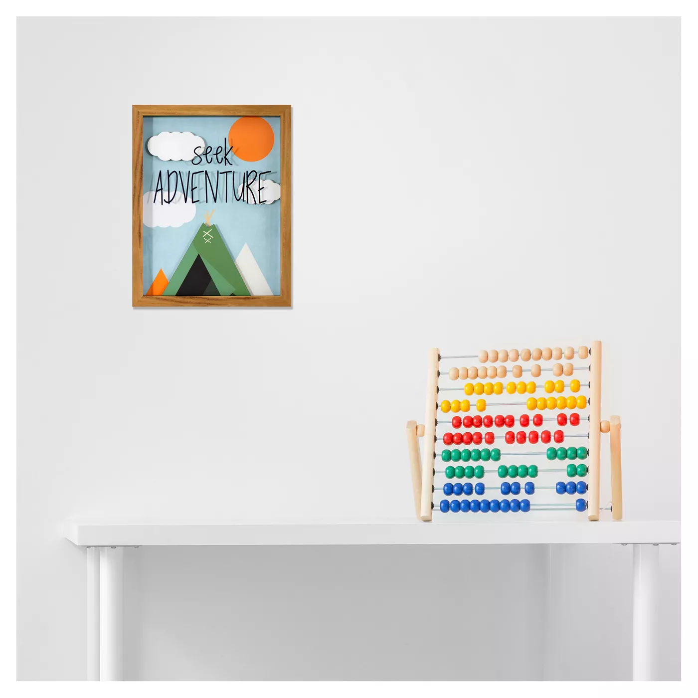 Seek Adventure Framed Art - Pillowfort™ thumbnail 3