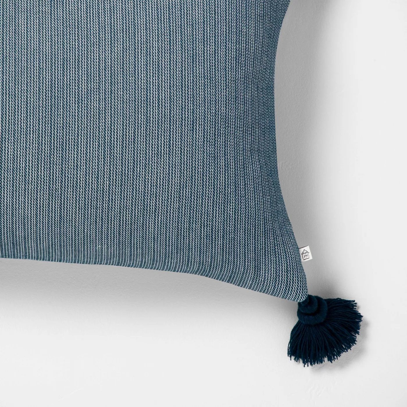 Oversized Colorblock Lumbar Throw Pillow Taupe With Insert-42"x16" thumbnail 3