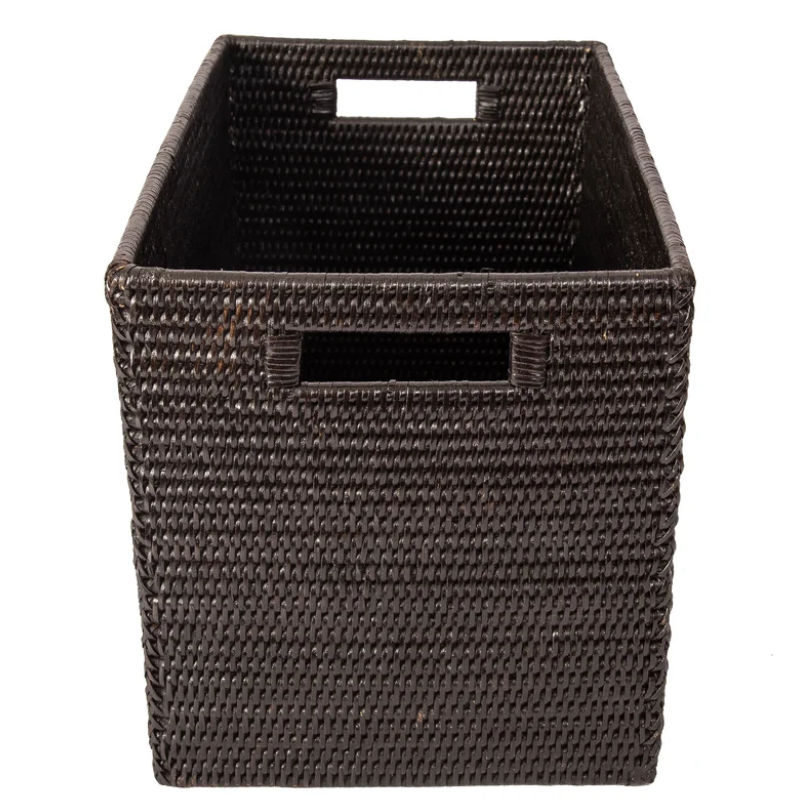 Rattan Basket with Cutout Handles thumbnail 4