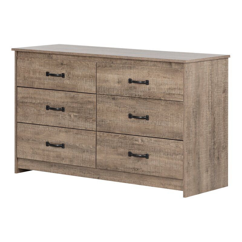 Tassio 6 Drawer Double Dresser thumbnail 2