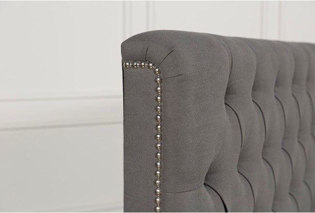 Leighton Upholstered Panel Bed-Queen thumbnail 3