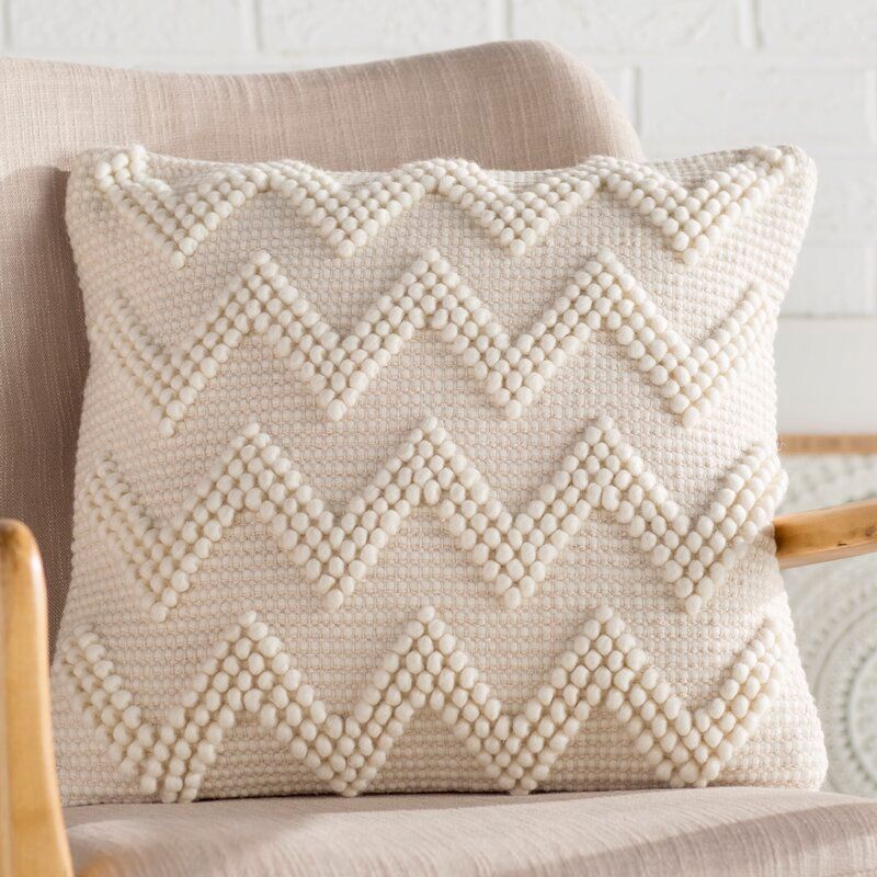 Ivory Coletta Square Pillow Cover thumbnail 2