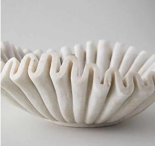 Ruffled Marble Bowl thumbnail 3