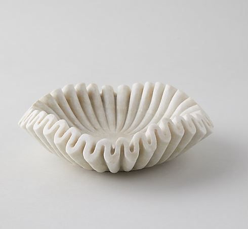 Ruffled Marble Bowl thumbnail 5