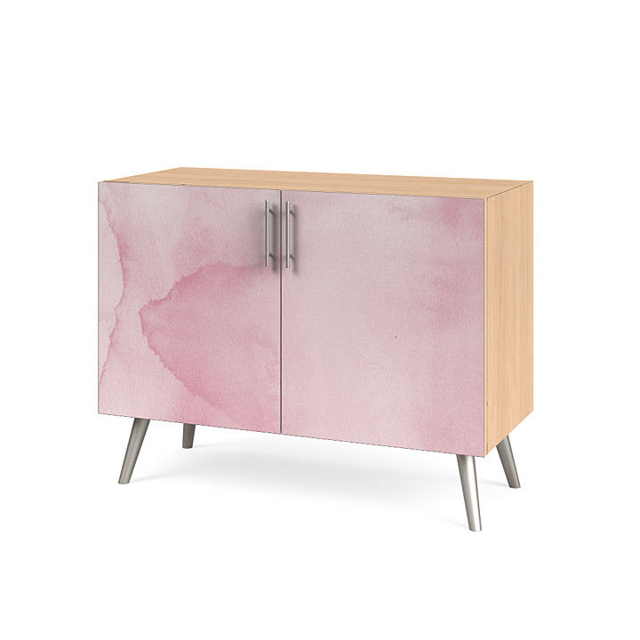 Latte Sloan Credenza in Pink Splash thumbnail 2
