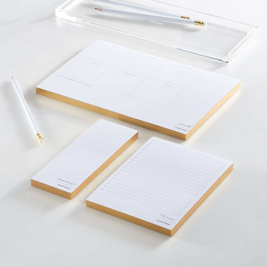 Russel and Hazel In Due Time Gold Notepad Set thumbnail 2