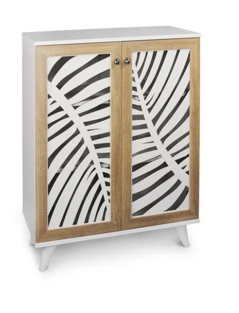 Karina 10 Pair Shoe Storage Cabinet thumbnail 3