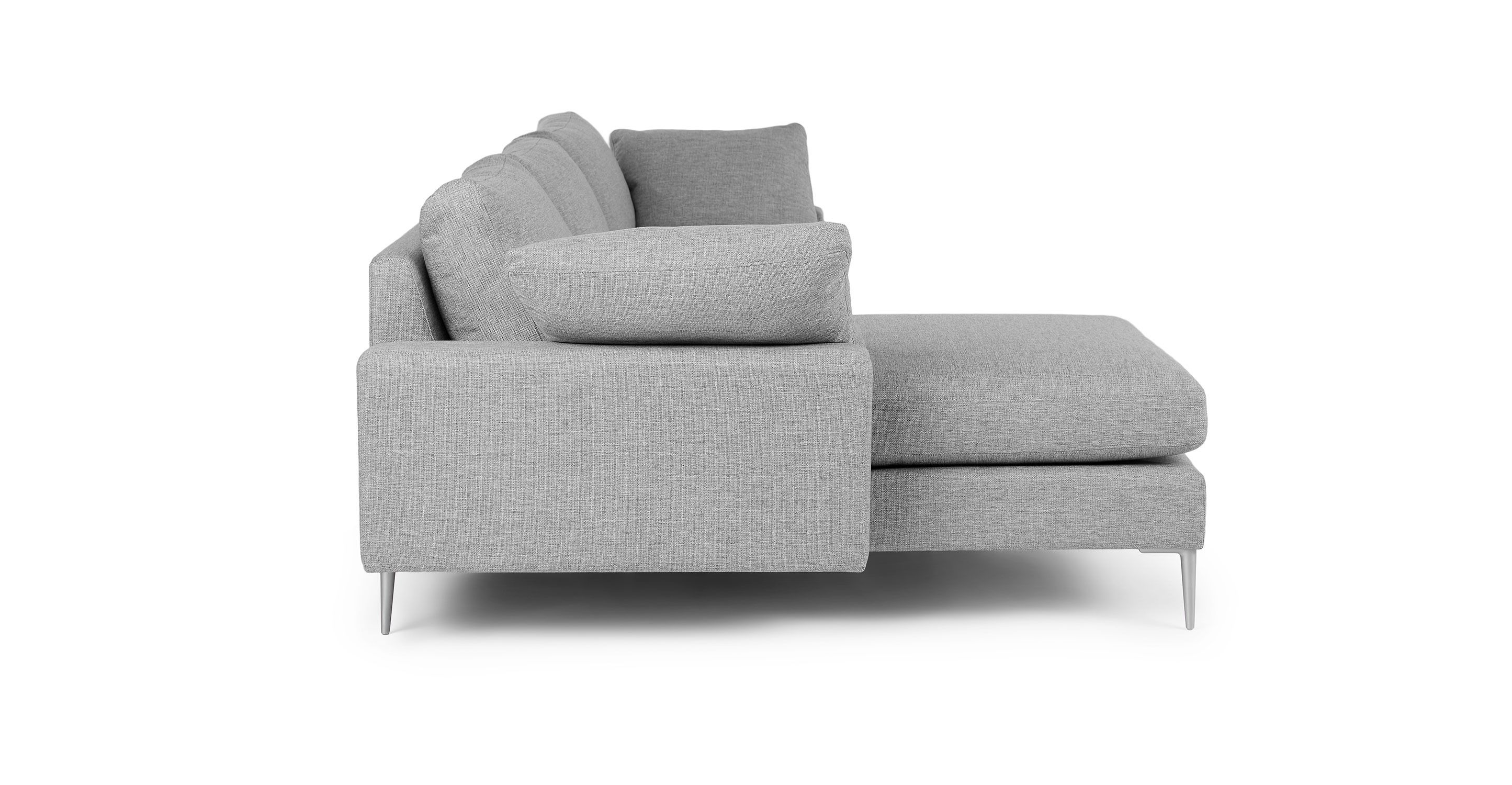 Nova Winter Gray Reversible Sectional thumbnail 4