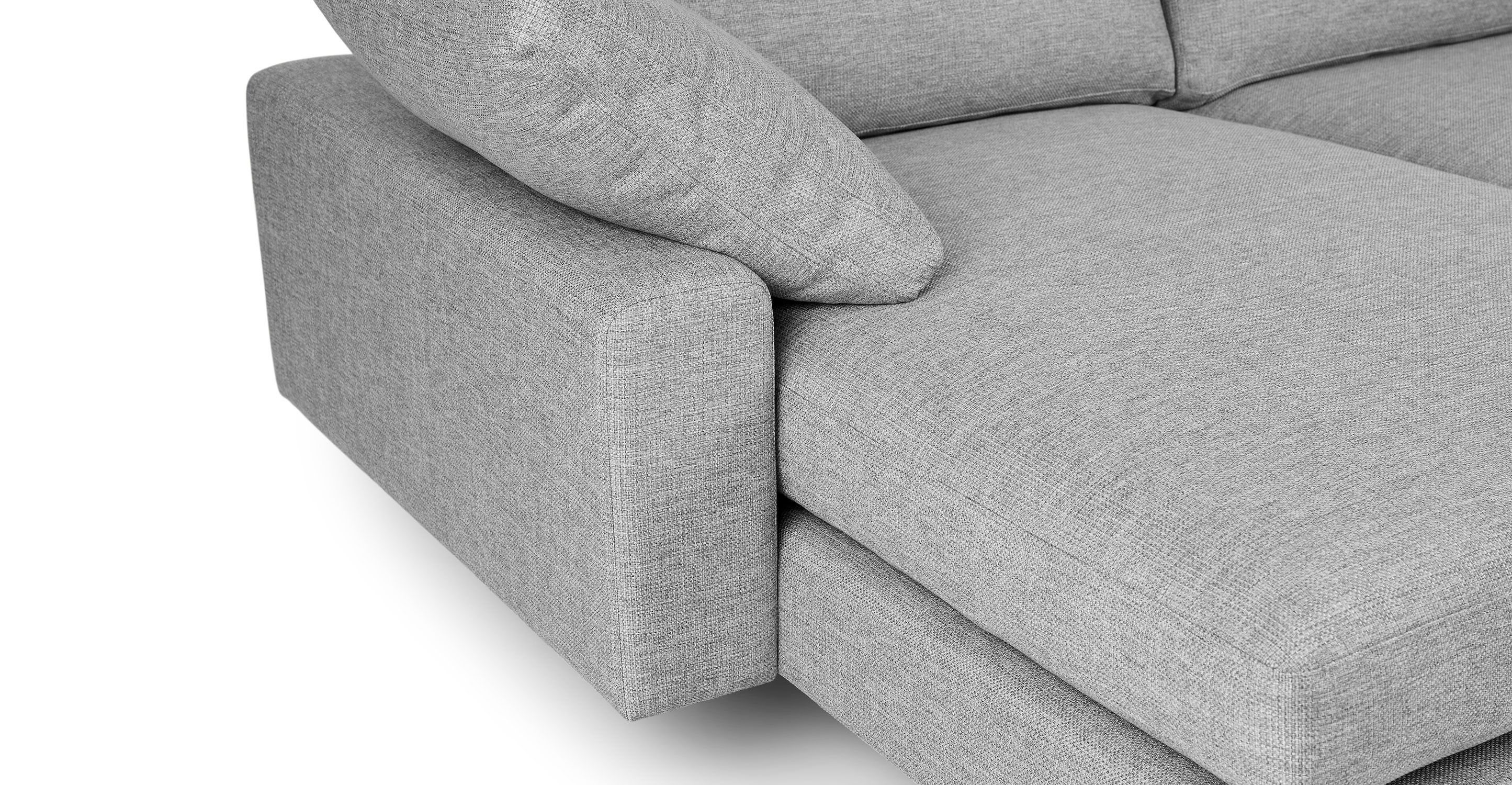 Nova Winter Gray Reversible Sectional thumbnail 6
