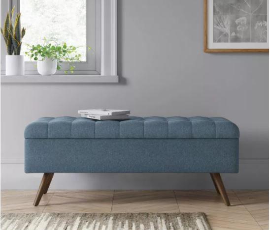 Arthur Tufted Storage Bench thumbnail 6