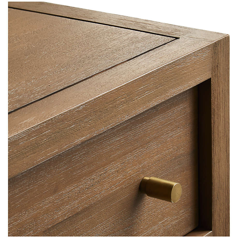Keane Driftwood 6 Drawer Solid Wood Dresser thumbnail 4