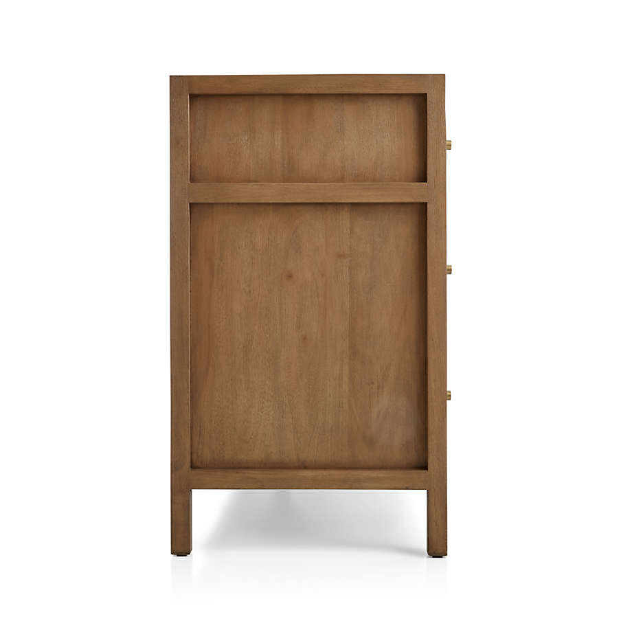Keane Driftwood 6 Drawer Solid Wood Dresser thumbnail 5