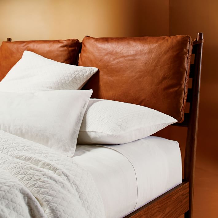 Arne Bed & Leather Cushions-Queen thumbnail 4