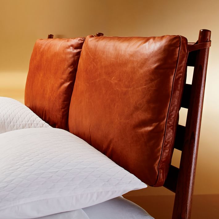 Arne Bed & Leather Cushions-Queen thumbnail 5