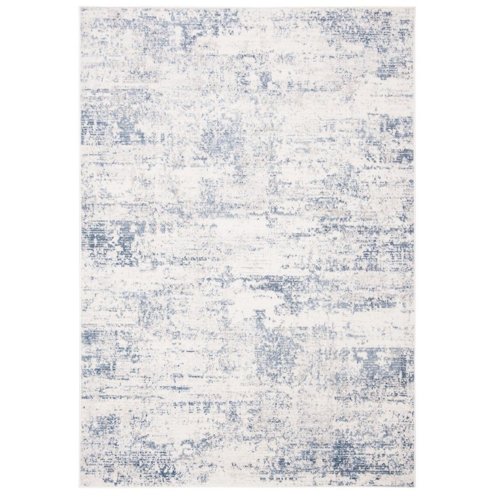 Safavieh Amelia Modern and Contemporary Abstract Ivory Blue Rug-8'x10' thumbnail 5