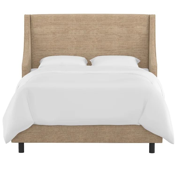 Maser Upholstered Low Profile Standard Bed-Queen thumbnail 3