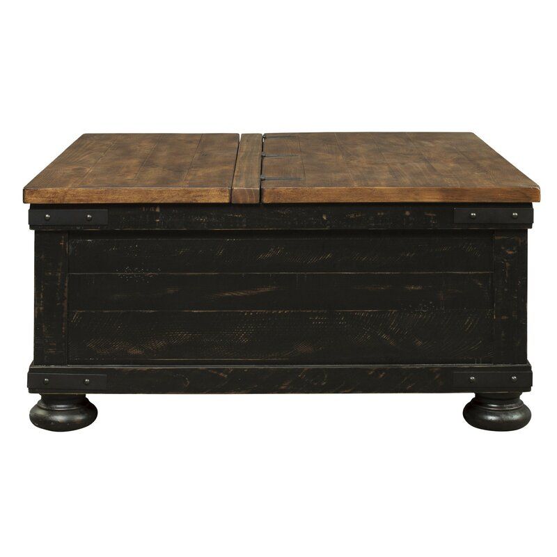 Giovani Lift Top Extendable Coffee Table with Storage thumbnail 3