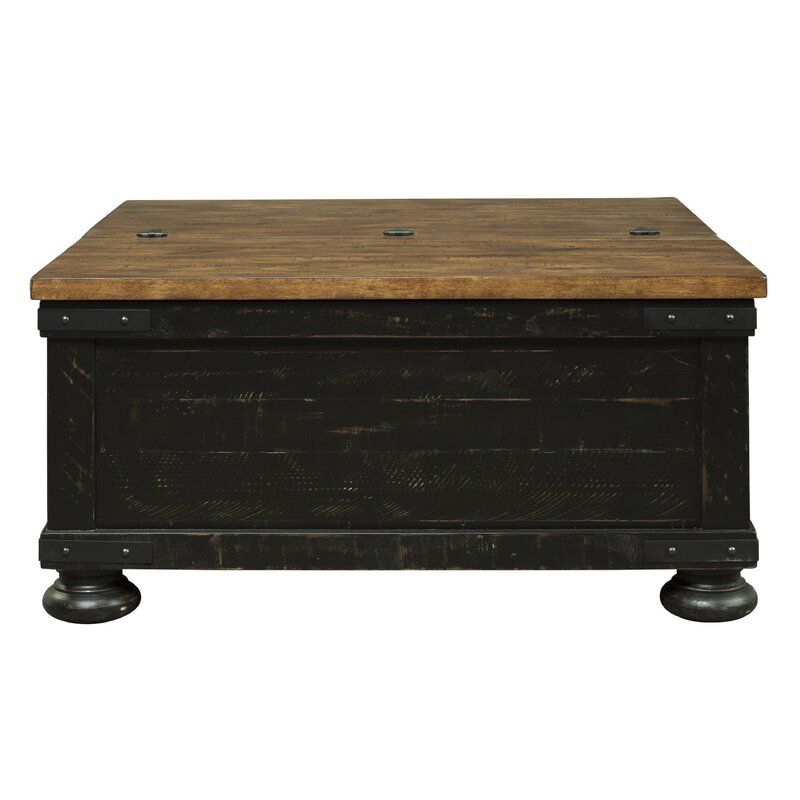 Giovani Lift Top Extendable Coffee Table with Storage thumbnail 4