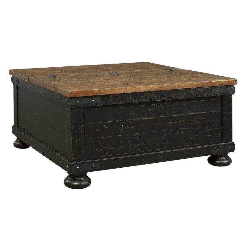 Giovani Lift Top Extendable Coffee Table with Storage thumbnail 5