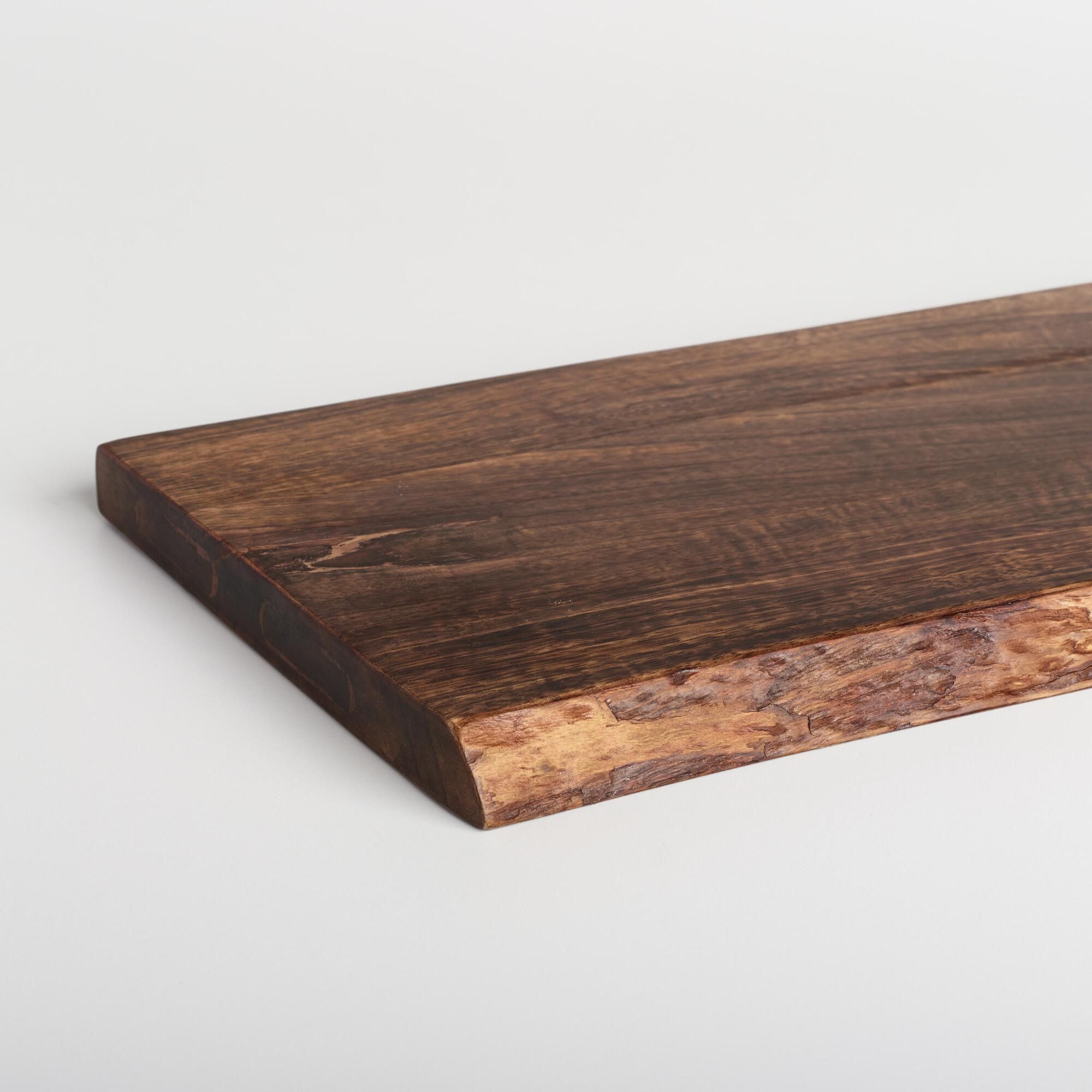 Organic Edge Wood Mix Wall Shelves thumbnail 2