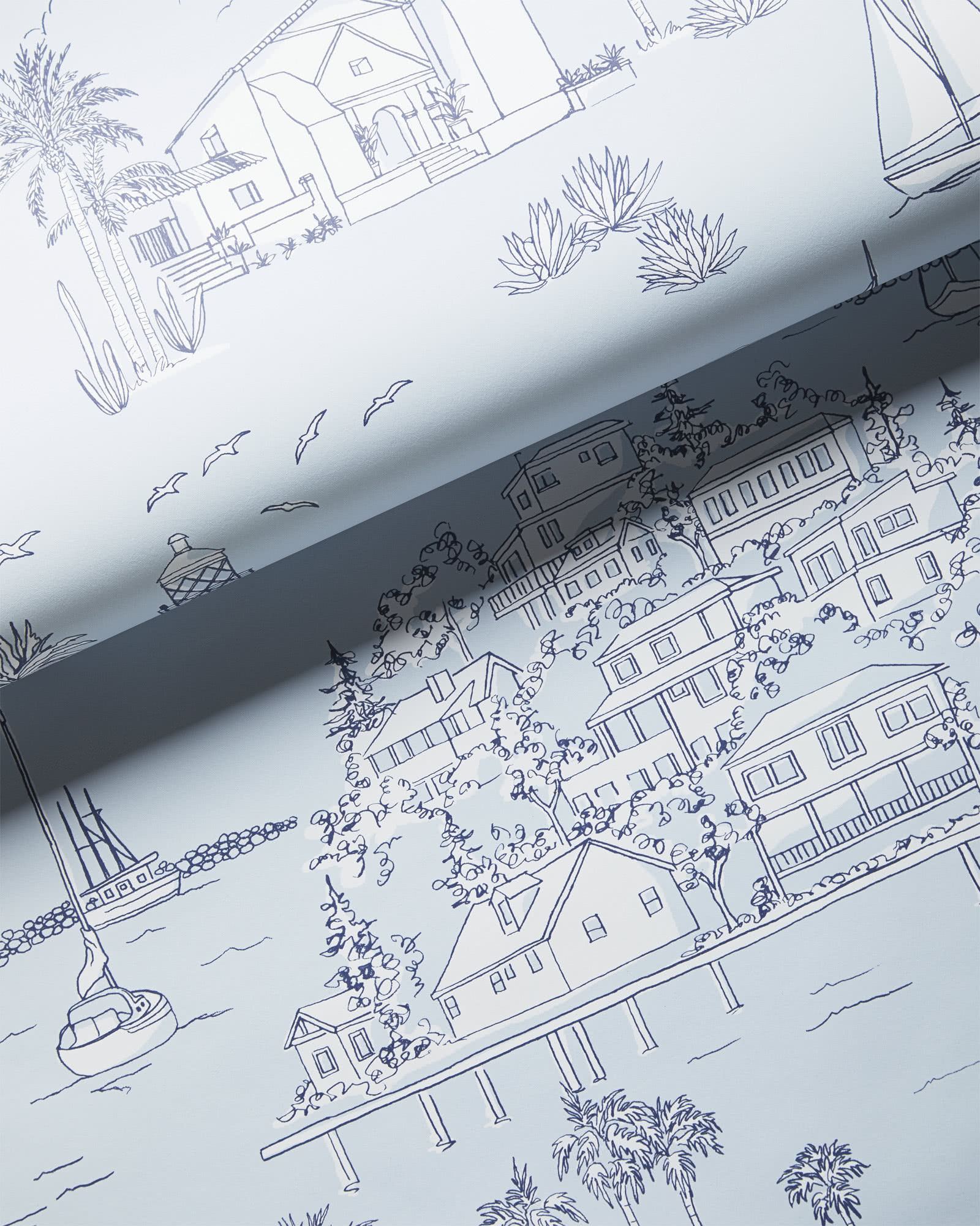 Westwind Toile Wallpaper thumbnail 3