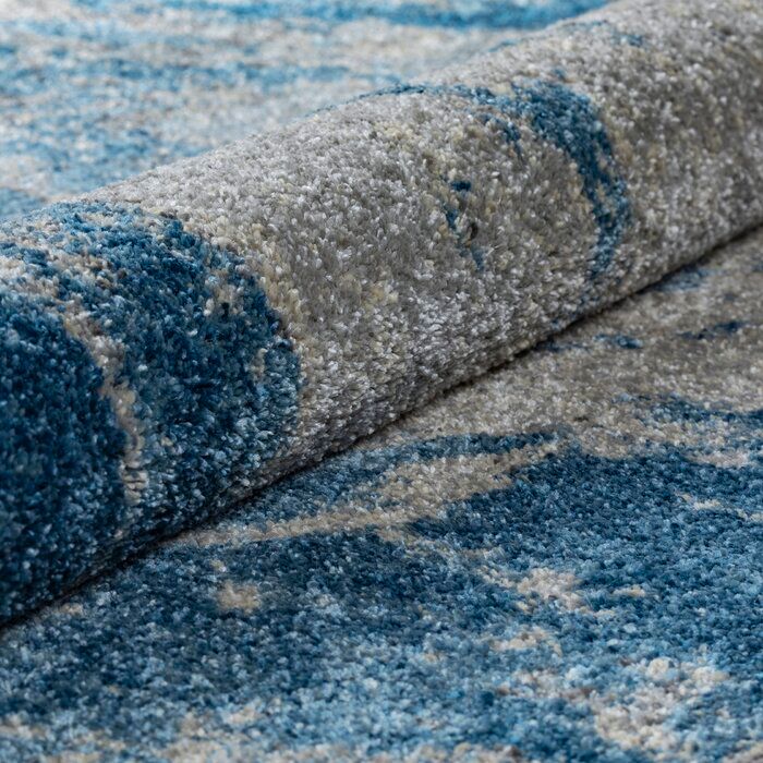 Burnsville Blue Area Rug-7'8"x10'5" thumbnail 5