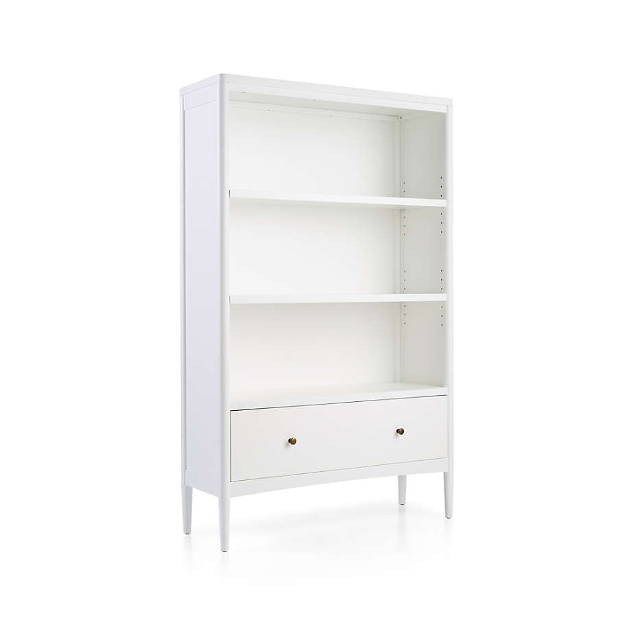 Hampshire Tall White Bookcase thumbnail 2