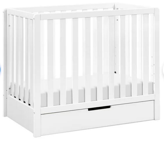 Colby Mini Convertible Crib with Storage thumbnail 3