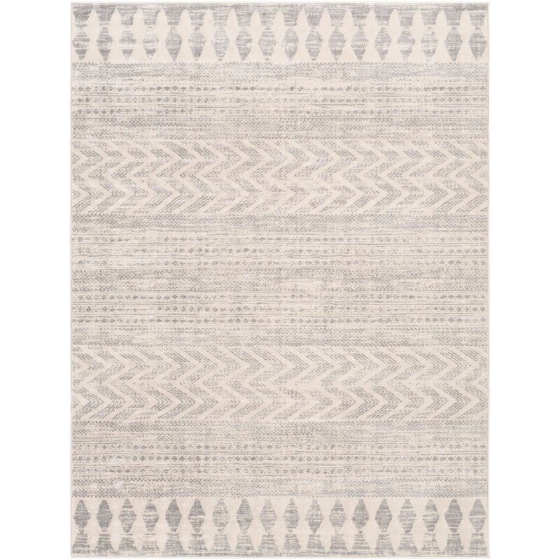 Warlick Gray Taupe Area Rug thumbnail 2