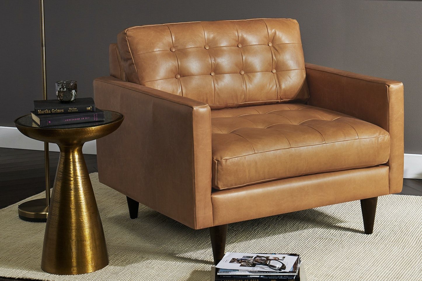 Eliot Leather Chair thumbnail 5